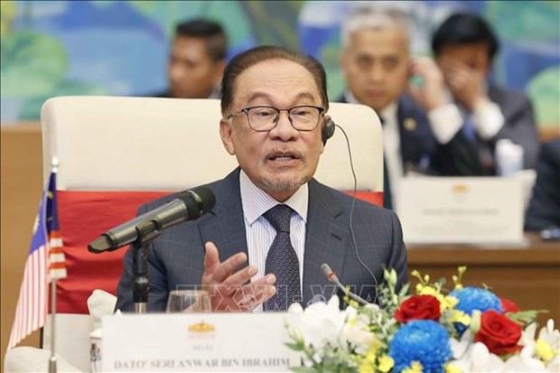 Malaysian Prime Minister Anwar Ibrahim (Photo: VNA)