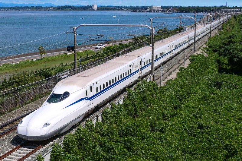 Japan's high-speed train Shinkansen. (Photo: Wikimedia)