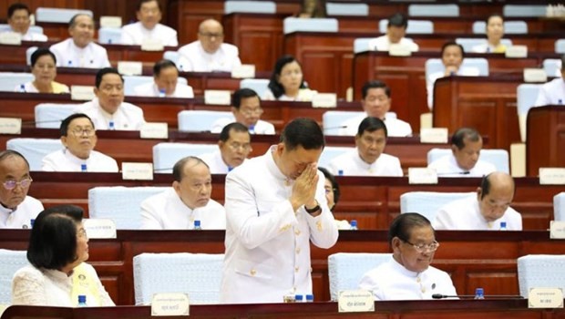 Hun Manet is now officially the Prime Minister of Cambodia after winning a vote of confidence at the National Assembly on August 22. (Photo: phnompenhpost.com)