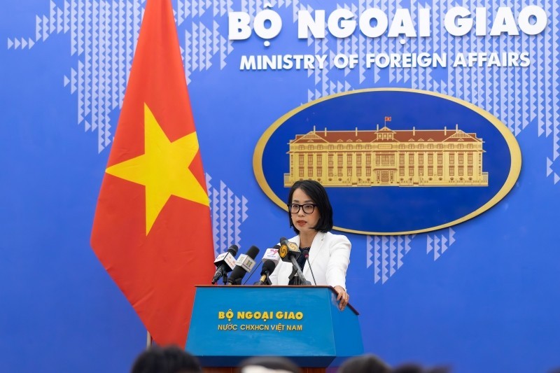 Foreign ministry’s spokeswoman Pham Thu Hang (Photo: MOFA) 