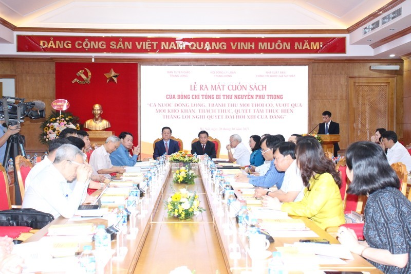 Delegates at the launching ceremony of the book.