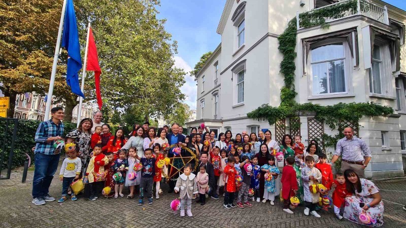 The Mid-Autumn Festival held by the Vietnamese community in the Netherlands.