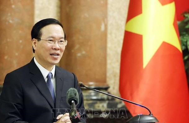 Vietnamese President Vo Van Thuong. (Photo: VNA)