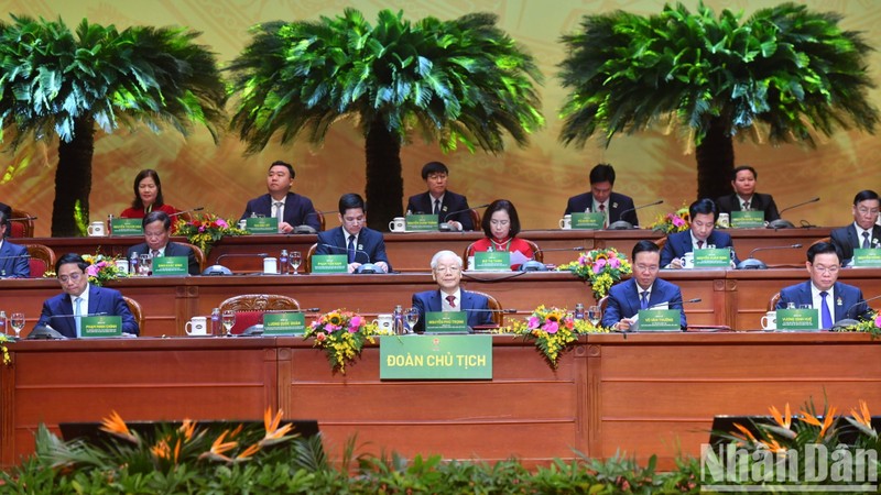 The 8th National Congress of the Vietnam Farmers’ Union. (Photo: NDO)