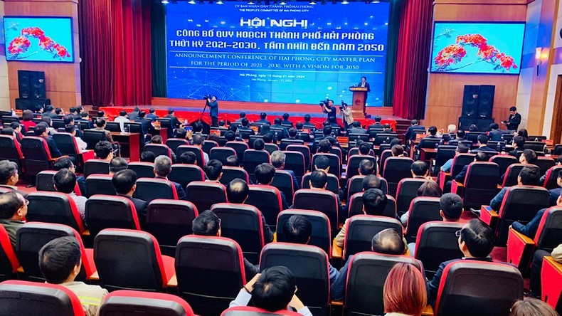 The conference to announce Hai Phong’s master plan for the 2021-2030 period, with a vision for 2050.