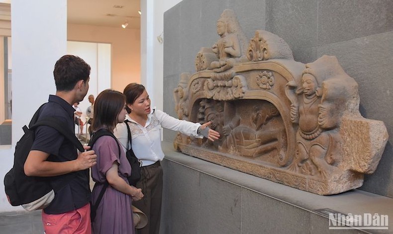 The Brahma My Son E1 Relief Sculpture in Da Nang.