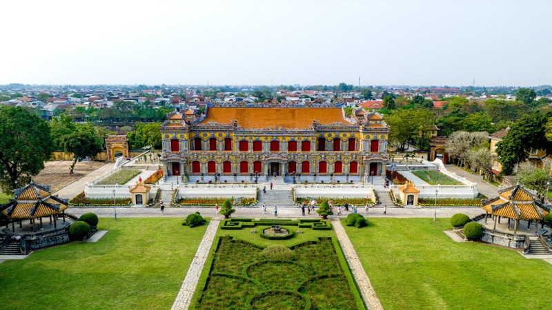 The restored Kien Trung Palace in Hue. (Photo: Thua Thien Hue Portal)