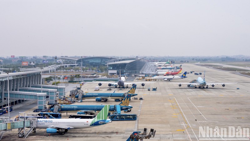 Noi Bai International Airport. (Photo: NDO)