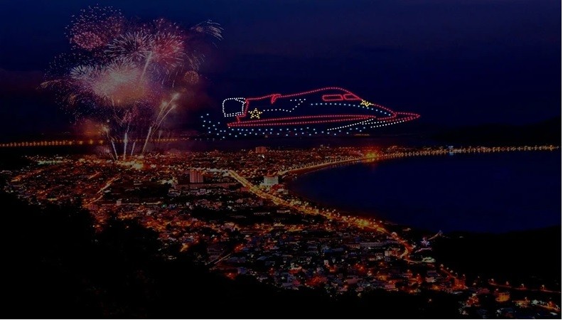 Quy Nhon's sky will be lit up with a drone show.