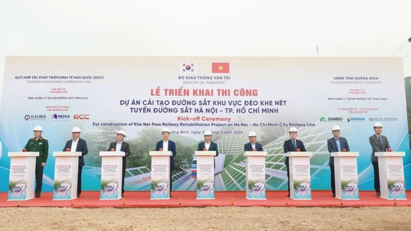 The ceremony to kick off the project. (Photo: NDO)