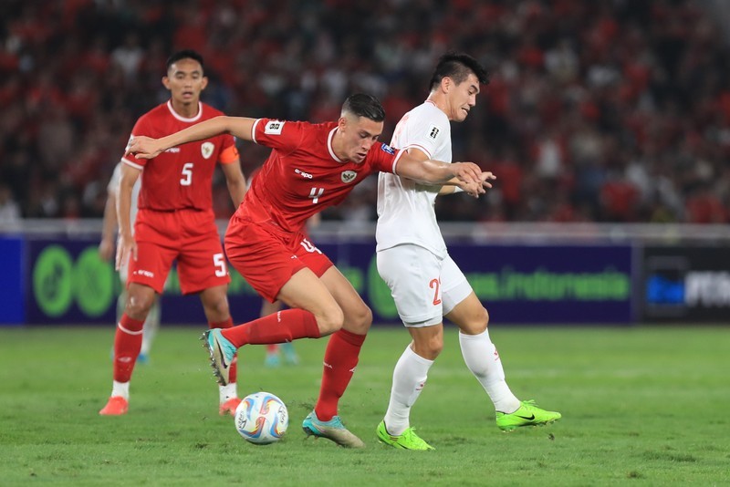 Vietnam lost 0-1 to Indonesia in the first-leg match at Gelora Bung Karno Stadium in Jakarta on March 21.