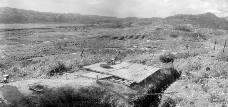 The enemy’s eastern area of Muong Thanh after the attack by our forces. (Photo: VNA)