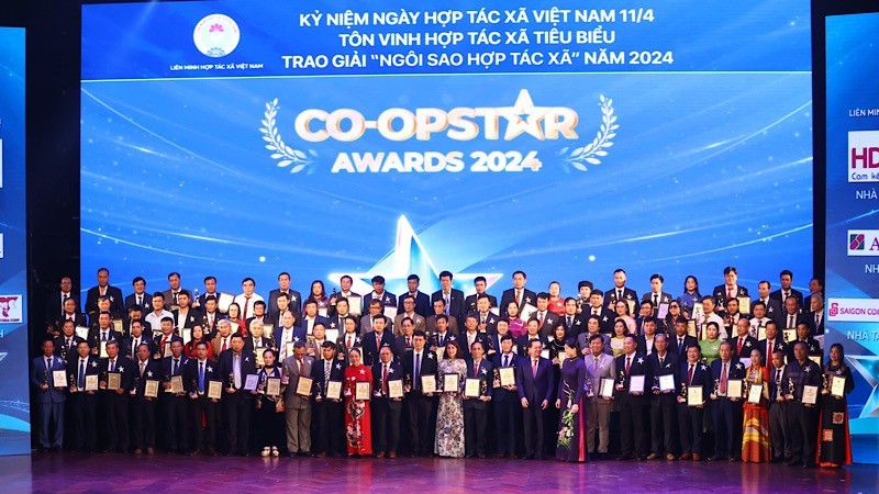 The Cooperative Star awards ceremony. (Photo: NDO)