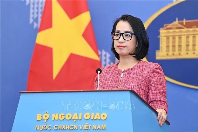 Foreign Ministry spokesperson Pham Thu Hang (Photo: VNA)