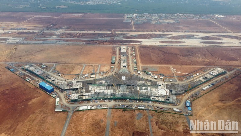 Long Thanh Airport under construction.