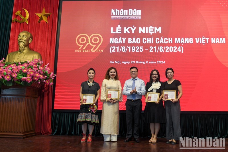 Nhan Dan marks 99th anniversary of Vietnam Revolutionary Press Day 