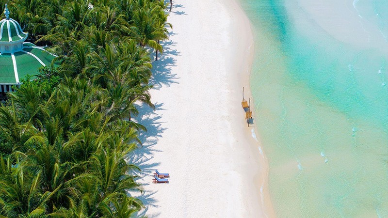 The breathtaking beauty of Kem Beach.