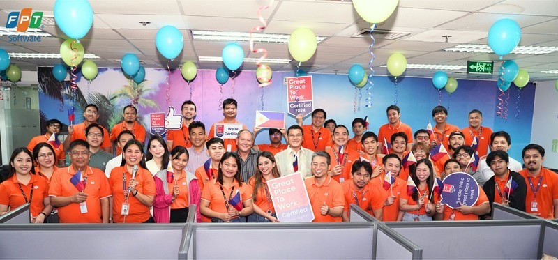 FPT Software Philippines is certified a great place to work.