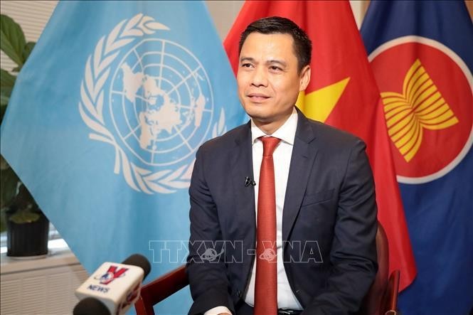 Permanent Representative of Vietnam to the UN Ambassador Dang Hoang Giang. (Photo: VNA)