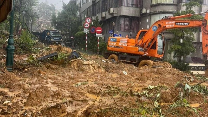 Typhoon Yagi caused extensive damage to northern Vietnam.