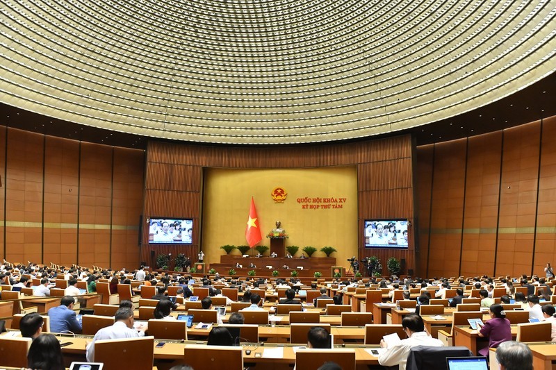 The eighth session of the 15th National Assembly.