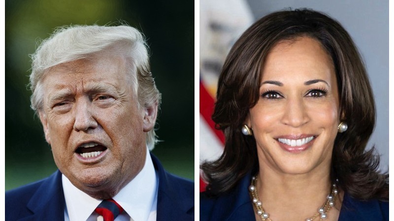 Former President Donald Trump and Vice President Kamala Harris are locked in a tight race. (Photo: Xinhua)