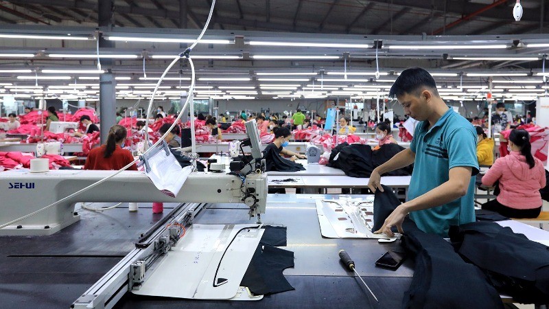 A garment factory in Vietnam. (Photo: VNA)