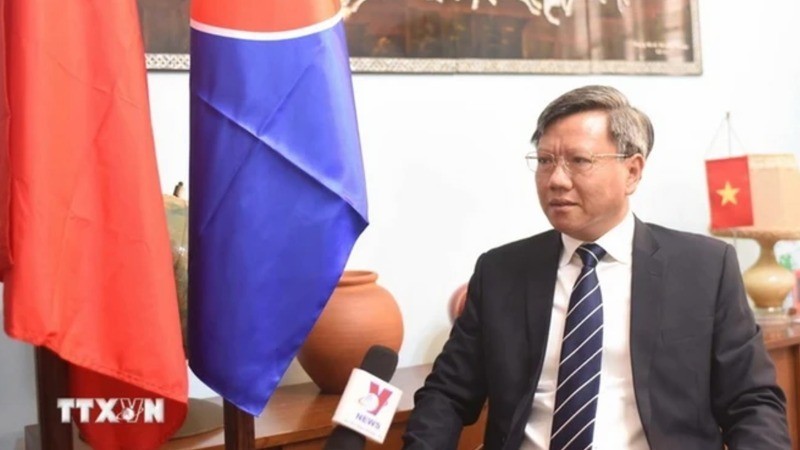 Vietnamese Ambassador to Cuba and the Dominican Republic Le Quang Long (Photo: VNA)