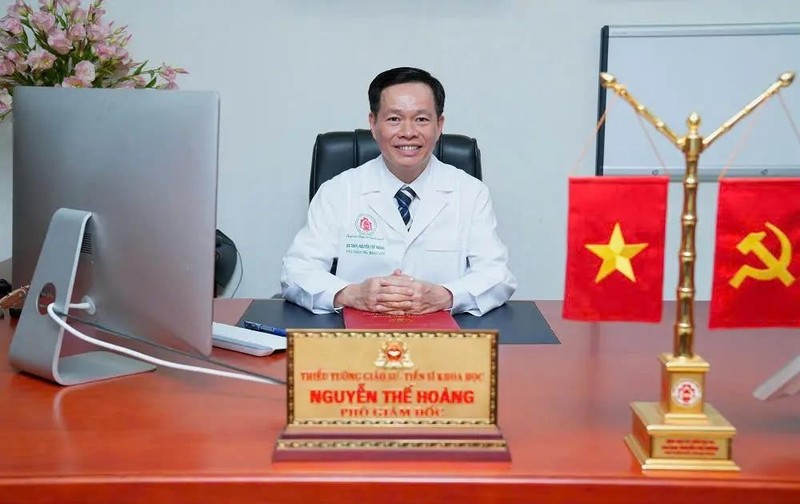 Major General, Professor, Dr. Nguyen The Hoang, Deputy Director of Military Central Hospital 108.