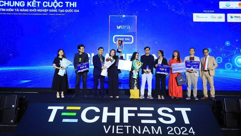 Winners of TechFest Vietnam 2024.