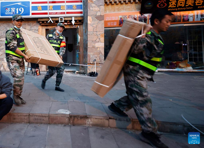 Chinese President Xi Jinping has ordered all-out rescue efforts to minimize casualties after a 6.8-magnitude earthquake jolted southwest China's Sichuan Province on Monday, stressing that saving lives should be taken as the primary task.