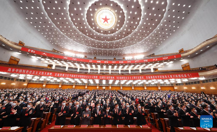 The week-long 20th National Congress of the Communist Party of China (CPC) concluded on Saturday in Beijing, China. (Photo: Xinhua)