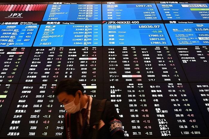 Japan's benchmark Nikkei stock index closed higher on Monday, tracking gains made on Wall Street, amid hopes the US Federal Reserve may take a more dovish approach ahead towards its monetary tightening policy. (Representative Image)