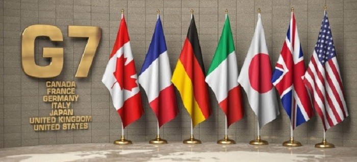 The G7 member states are Canada, France, Germany, Italy, Japan, the United Kingdom and the United States. 