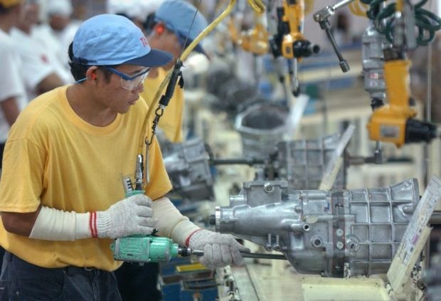 The performance of manufacturing production in the Philippines sustained its growth in May, the Philippine Statistics Authority (PSA) said on Friday. (Representative Image/Source: AFP)