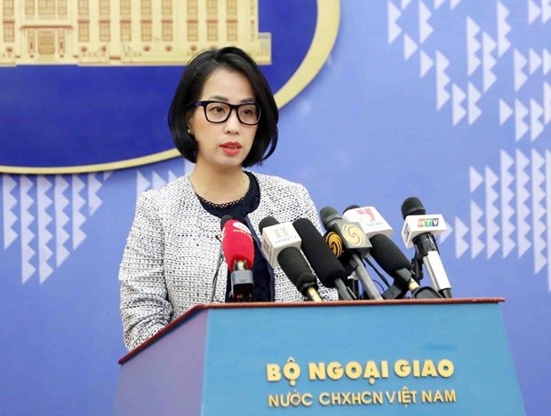 Spokeswoman of the Vietnamese Ministry of Foreign Affairs Pham Thu Hang