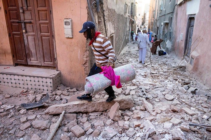 The death toll from the powerful earthquake that struck Morocco has risen to 1,037, state television quoted the Interior Ministry as saying on Saturday. More than 1,200 people were injured in the magnitude 7.2 quake in Morocco's High Atlas mountains late on Friday night.