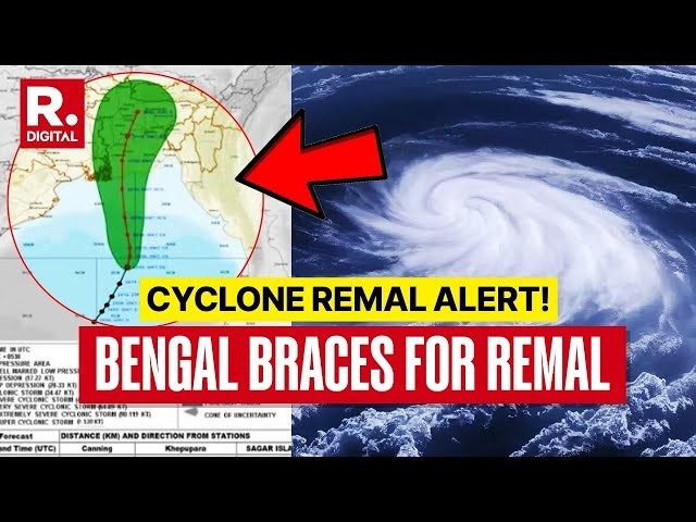 Bangladesh and India braced on Sunday for cyclone Remal, the first of the year, as the storm with wind speeds of up to 120 kmh (75 mph) is set to make landfall overnight, India's weather department said.