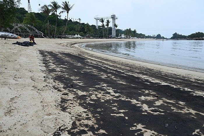 It will take three months to complete the oil spill clean-up in the Tanjong and Palawan beaches at Singapore's resort Sentosa, Minister for Sustainability and the Environment Grace Fu said Monday.