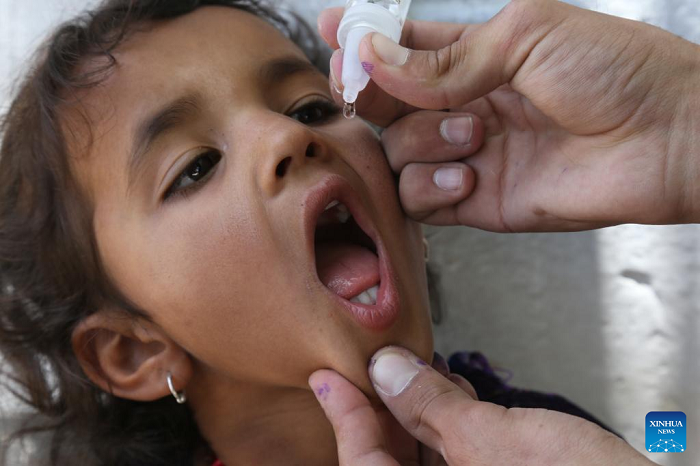 A four-day house-to-house anti-polio campaign kicked off in 23 of Afghanistan's 34 provinces on Monday, local media reported. During the campaign, about 8 million children under 5 will be given polio vaccines.