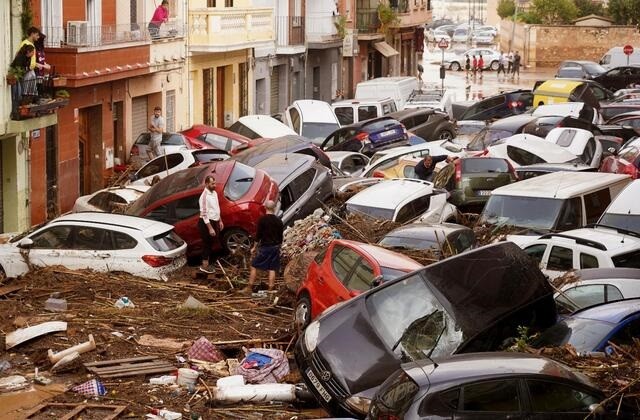 The death toll from devastating flash floods in eastern Spain climbed to 158 on Thursday, with rescue teams still searching for those missing in what could become Europe's worst storm-related disaster in over five decades.