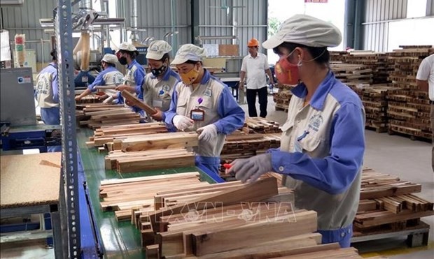 A wood factory in Vietnam (Photo: VNA)