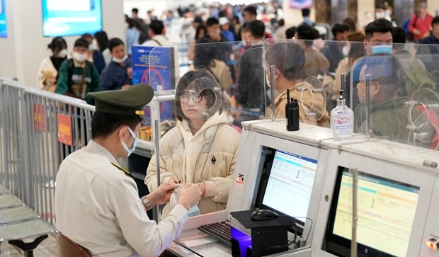 The Van Don int’l airport will pilot biometric authentication for passengers. - Illustrative image (Photo: VNA)