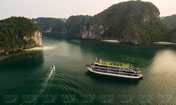 Lan Ha Bay in Quang Ninh (Photo: VNA)