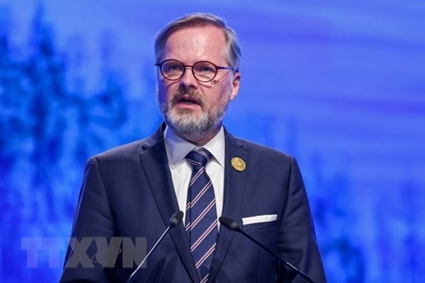 Prime Minister of the Czech Republic Petr Fiala. (Photo: AFP/VNA)