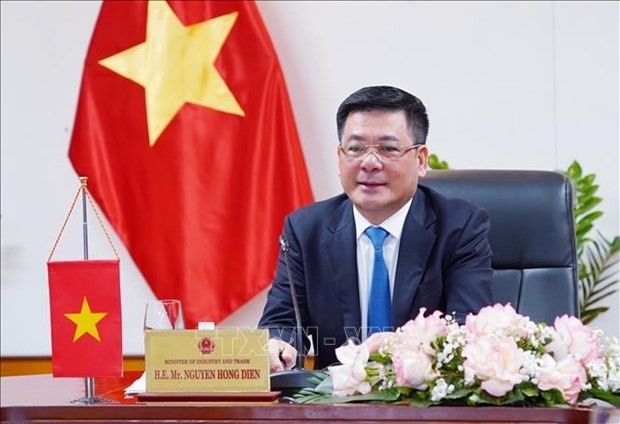 Vietnamese Minister of Industry and Trade Nguyen Hong Dien. (Photo: VNA)