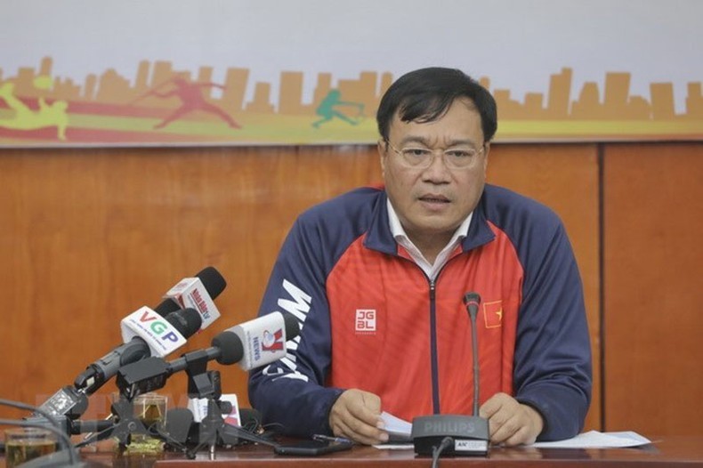 Head of the Vietnamese sports delegation Dang Ha Viet (Photo: VNA)