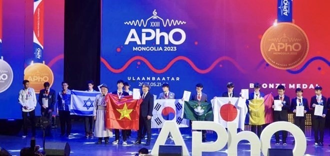 Vietnamese students win four bronze medals at Asia-Pacific (Photo: VNA)