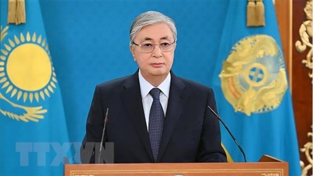 President of Kazakhstan Kassym-Jomart Tokayev (Photo: AFP/VNA)