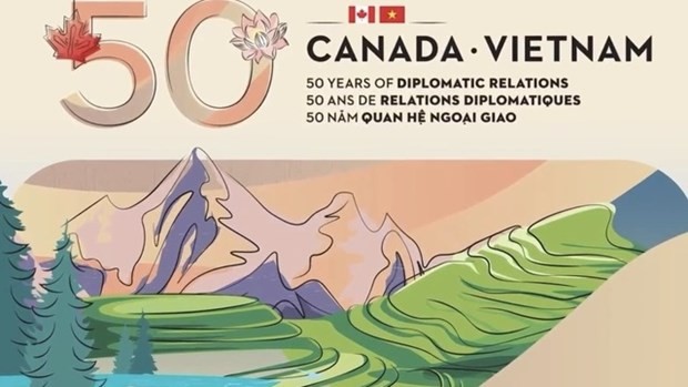 Message on the 50th anniversary of the Vietnam-Canada diplomatic relations. (Source: Embassy of Canada in Vietnam)
